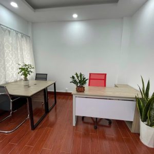 Cho thuê văn phòng nhỏ xinh đầy đủ nội thất mặt tiền đường lớn KĐT Vạn Phúc City